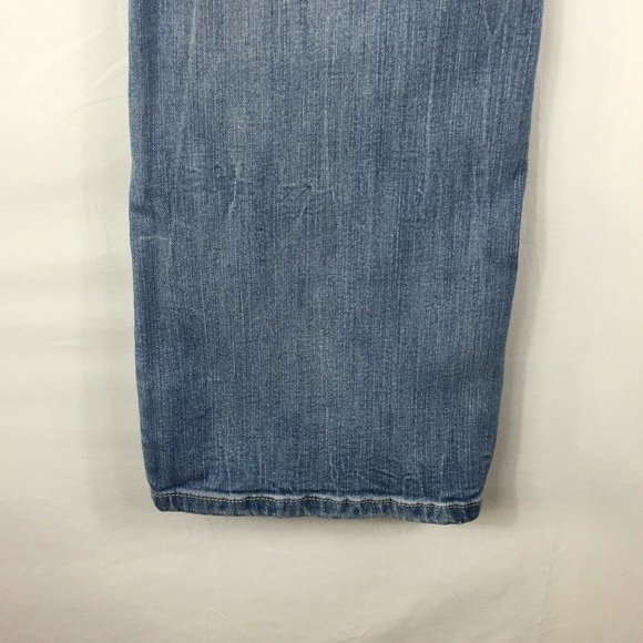 White House Black Market Womens Jeans Size 6R Boot Leg Inseam 33" Blue Denim - Picture 8 of 12